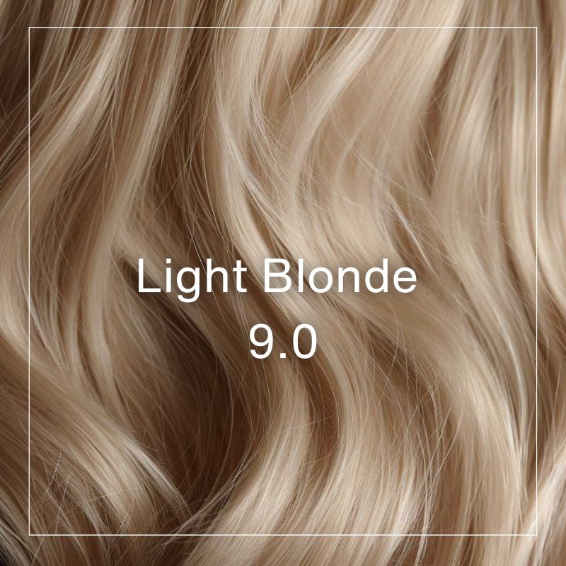 light blonde 9.0 természetes szőke hajfesték